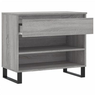 Kenkäkaappi harmaa Sonoma 70x36x60 cm tekninen puu