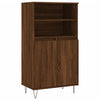 Kaappi ruskea tammi 60x36x110 cm tekninen puu