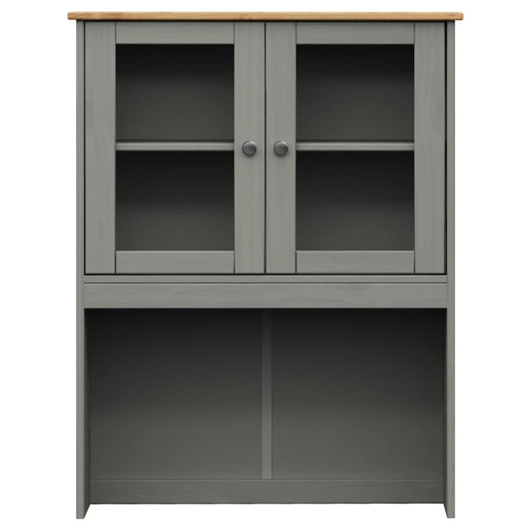 Kaappi VIGO harmaa 80x40x176 cm täysi mänty