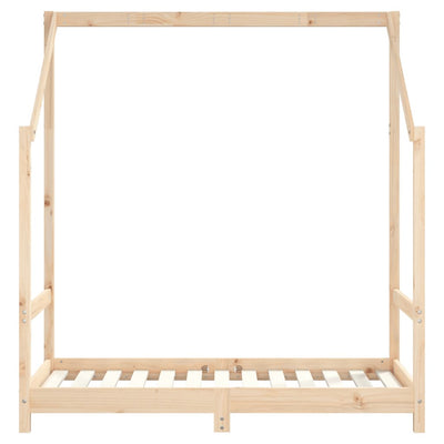 Lasten sängynrunko 70x140 cm täysi mänty