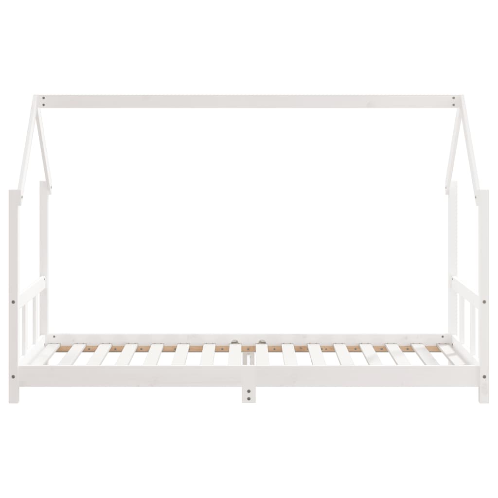 Valkoinen lasten sängynrunko Eogenica 90x200cm (mänty)
