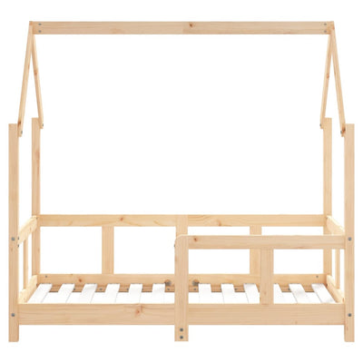 Lasten sängynrunko 70x140 cm täysi mänty