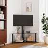 TV-taso kulmaan 2 tasoa 32-70" tv:lle musta