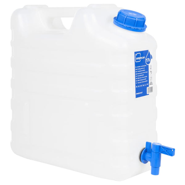 Vesisäiliö hanalla läpinäkyvä Xiaozong 15 l (muovi)