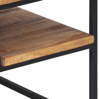 TV-taso 110x30x39 cm kierrätetty täystiikki