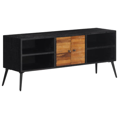 TV-taso 112x31x45 cm kierrätetty täystiikki