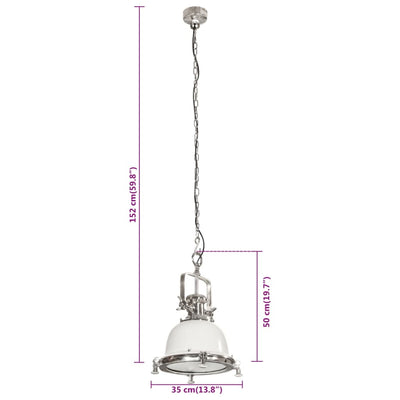 Alumiini riippuvalaisin Allyssa 35x35x152cm