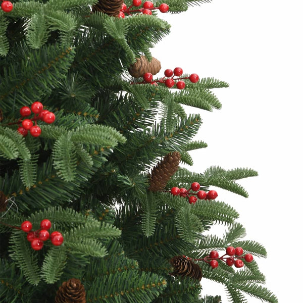 Tekojoulukuusi saranoilla, kävyillä ja marjoilla Myama 210cm