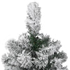 Tekojoulukuusi saranoilla ja lumihuurteella Nasiha 120cm