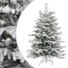 Tekojoulukuusi saranoilla ja lumihuurteella Gestina 180cm