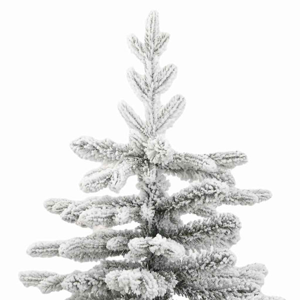 Tekojoulukuusi saranoilla ja lumihuurteella Gestina 180cm