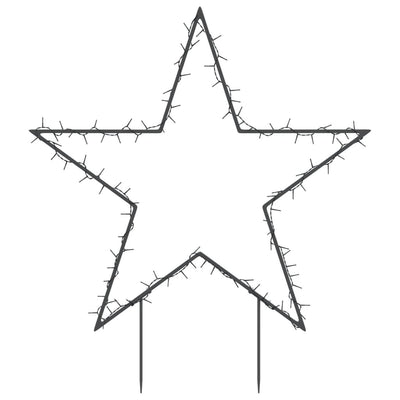 Joulutähti valokoriste piikeillä 115 LED-valoa 85 cm