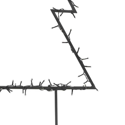 Joulukuusi valokoriste Jelco 60cm (80 led-valoa maapiikeillä)