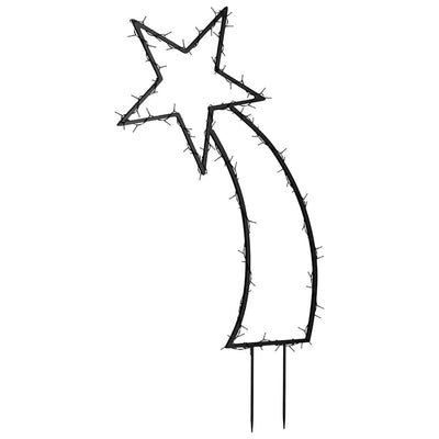 Jouluvalokoriste meteori piikeillä Hadasa 89cm (115 led-valoa)