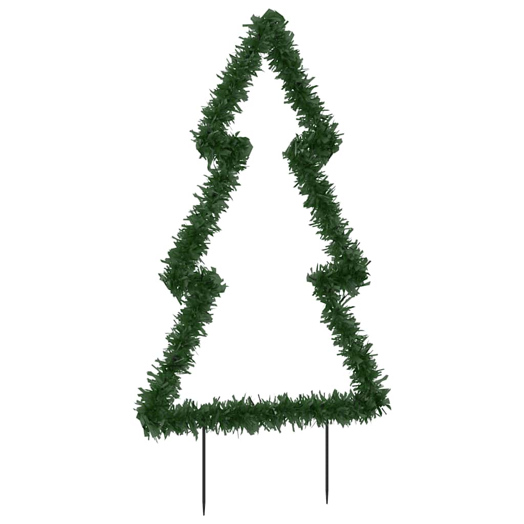 Jelco 60cm joulukuusi valokoriste (80 led-valoa maapiikeillä)