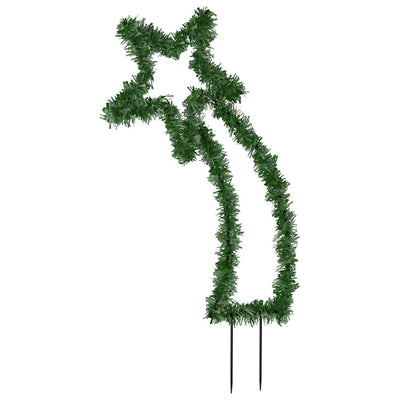 Jouluvalokoriste meteori piikeillä Hadasa 62cm (80 led-valoa)