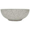 Φ41x14cm harmaa keraaminen pesuallas työtasolle Leftica