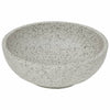Φ41x14cm harmaa keraaminen pesuallas työtasolle Leftica