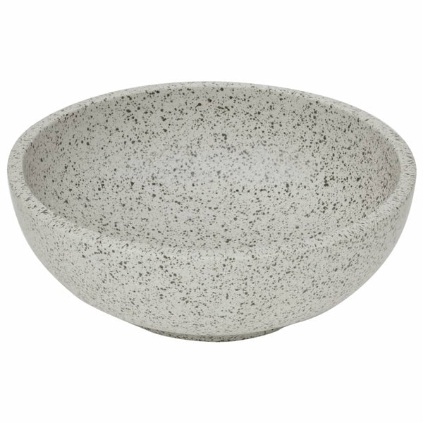 Φ41x14cm harmaa keraaminen pesuallas työtasolle Leftica