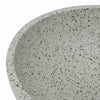 Φ41x14cm harmaa keraaminen pesuallas työtasolle Leftica