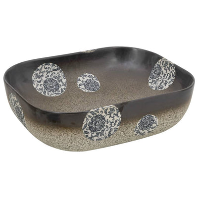 Pesuallas tasolle monivärinen suorakaide 48x37,5x13,5 cm