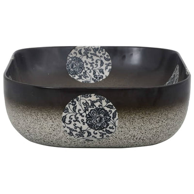 Pesuallas tasolle monivärinen suorakaide 48x37,5x13,5 cm