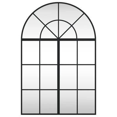 Musta seinäpeili Grozda 60x90cm (kaari rauta)
