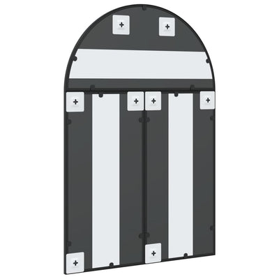 Musta seinäpeili Grozda 60x90cm (kaari rauta)