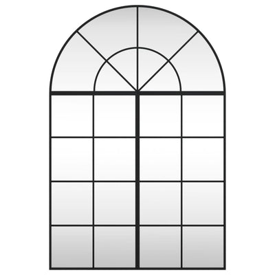 Musta seinäpeili Grozda 80x120cm (kaari rauta)