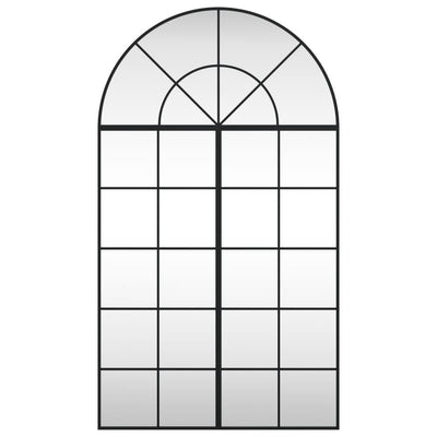 Musta seinäpeili Grozda 80x140cm (kaari rauta)