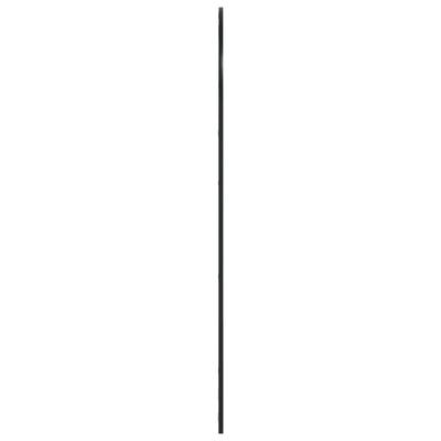 Musta seinäpeili Grozda 80x140cm (kaari rauta)