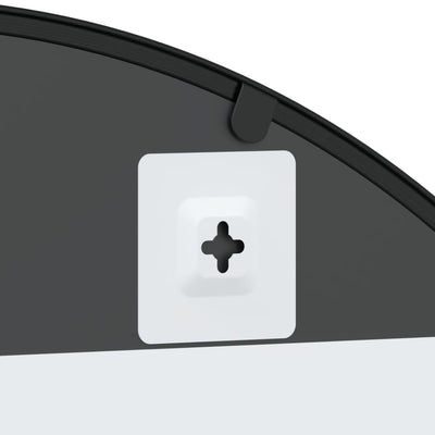 Musta seinäpeili Grozda 80x140cm (kaari rauta)