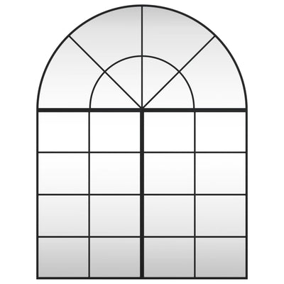 Musta seinäpeili Grozda 100x130cm (kaari rauta)