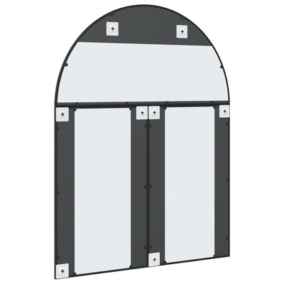 Musta seinäpeili Grozda 100x130cm (kaari rauta)