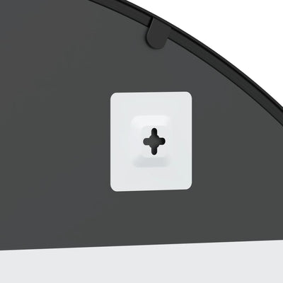 Musta seinäpeili Grozda 100x150cm (kaari rauta)