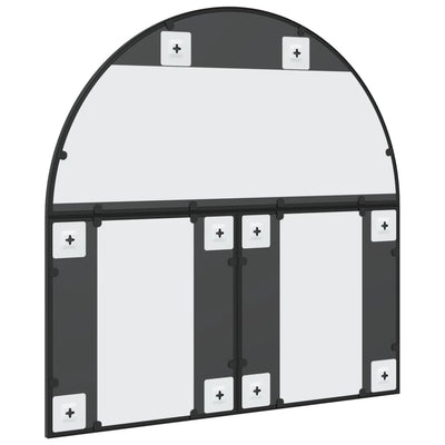 Musta seinäpeili Grozda 80x80cm (kaari rauta)