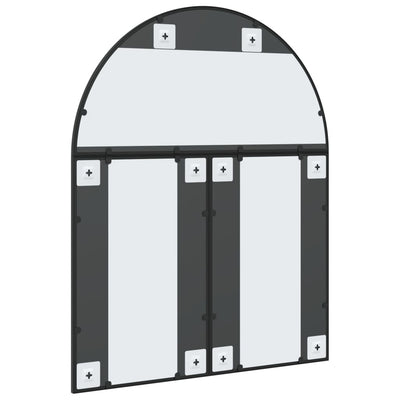 Musta seinäpeili Grozda 80x100cm (kaari rauta)