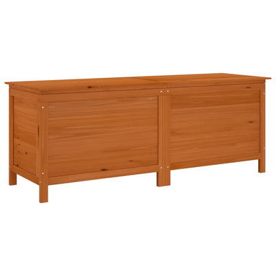 Ulkosäilytyslaatikko ruskea 150x50x56,5 cm täysi kuusi