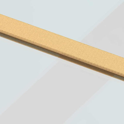 Kulta liukuovi Vanzeti 102,5x205cm (kirkas esg-lasi ja alumiini)