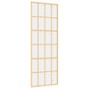 Kulta liukuovi Vanzeti 76x205cm (kirkas esg-lasi ja alumiini)