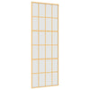 Kulta liukuovi Vanzeti 76x205cm (himmeä esg-lasi ja alumiini)