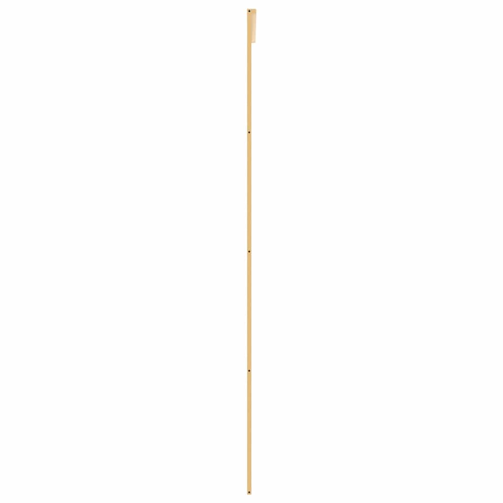 Kulta liukuovi Botezatu 90x205cm (kirkas esg-lasi ja alumiini)