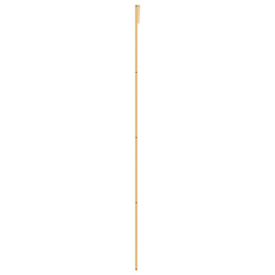 Liukuovi kulta 90x205 cm himmeä ESG-lasi ja alumiini
