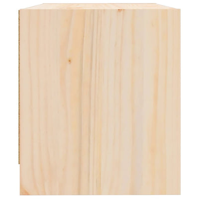 Yöpöydät 2 kpl 40x31x35,5 cm täysi mänty