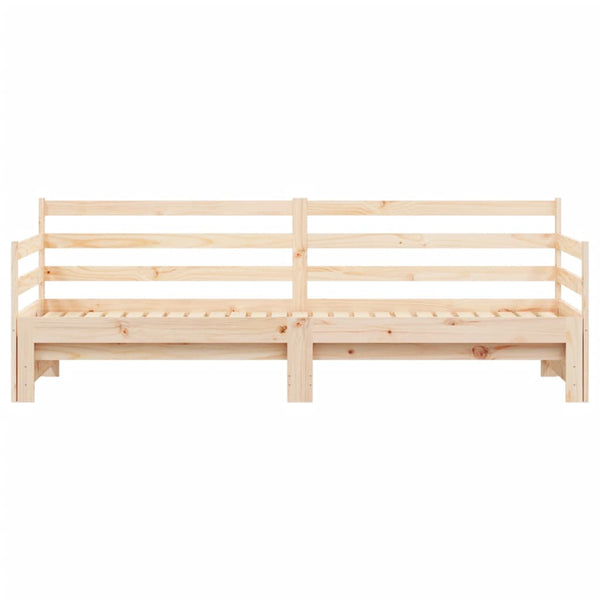 Vuodesohva rullilla 90x190 cm täysi mänty
