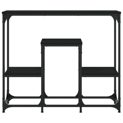 Musta konsolipöytä Erland 89,5x28x76cm (puinen)
