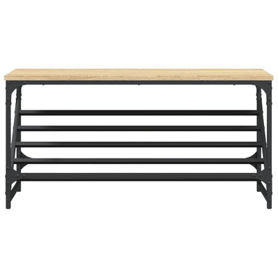 Kenkäteline Sonoma-tammi 90x30x45 cm tekninen puu