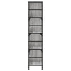 Kirjahylly harmaa Sonoma 78,5x33x153 cm tekninen puu