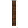 Kirjahylly ruskea tammi 78,5x33x188,5 cm tekninen puu