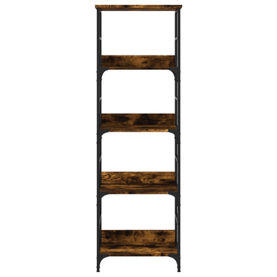 Savutammi kirjahylly Ohanes 50x33x153cm (puinen)